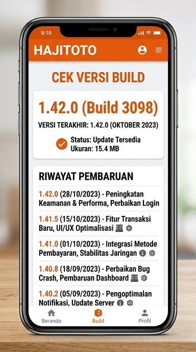 Riwayat Versi hajitoto untuk Pengguna Android
